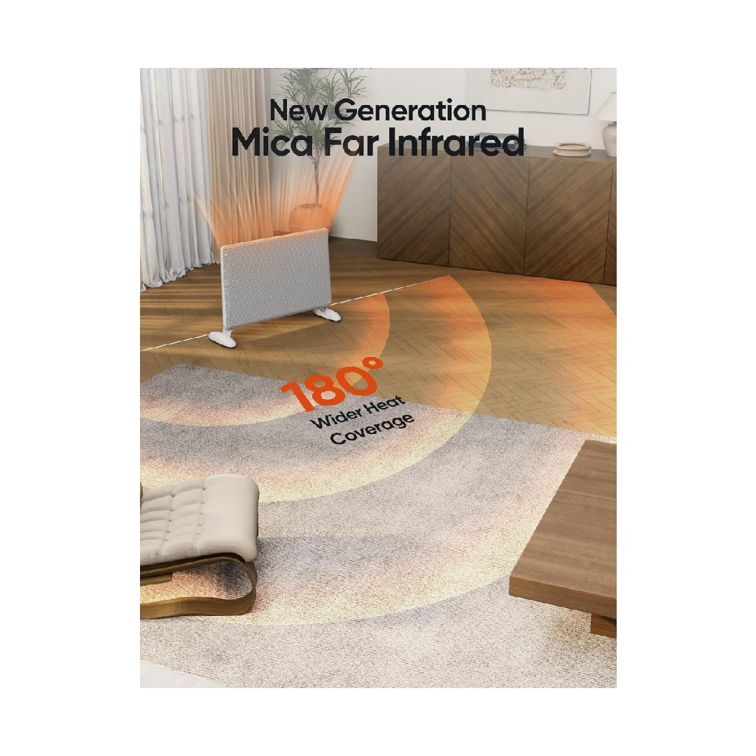 Ballu Mica Infrared Indoor Heater, Large Room Panel Heater