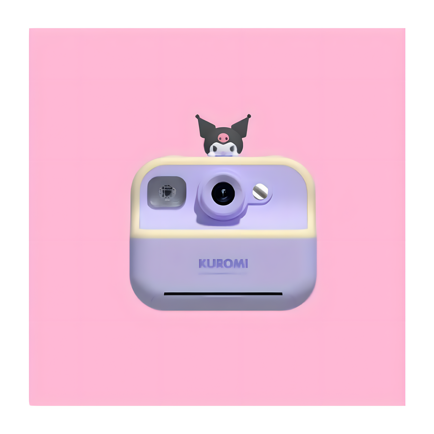 Authentic Kurumi Cute Instant Camera – 2.5K High Definition, 2.4-inch Screen – Includes 30 Photo Sheets